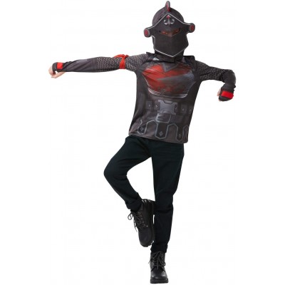 Costume Fortnite del Cavaliere Nero per bambini, originale Epic game