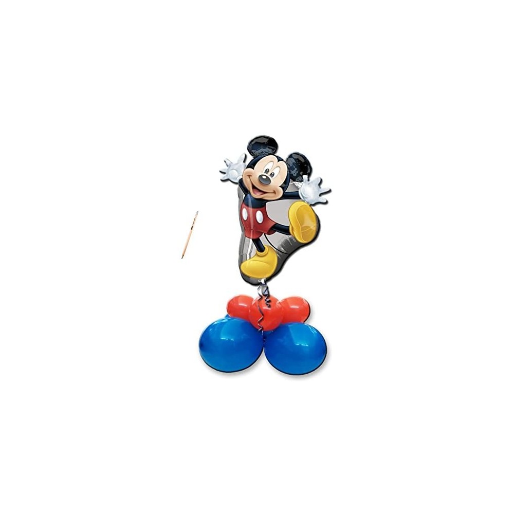 Centrotavola di palloncini di Topolino Disney, per compleanni a tema