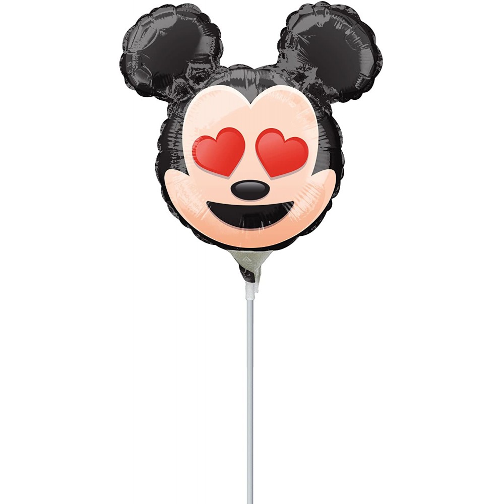 Minishape Mickey Mouse tema Emoji, palloncino per compleanni