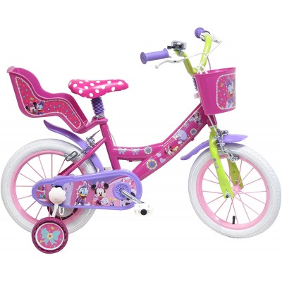 Bicicletta di Minnie Mouse per bambine, originale Disney