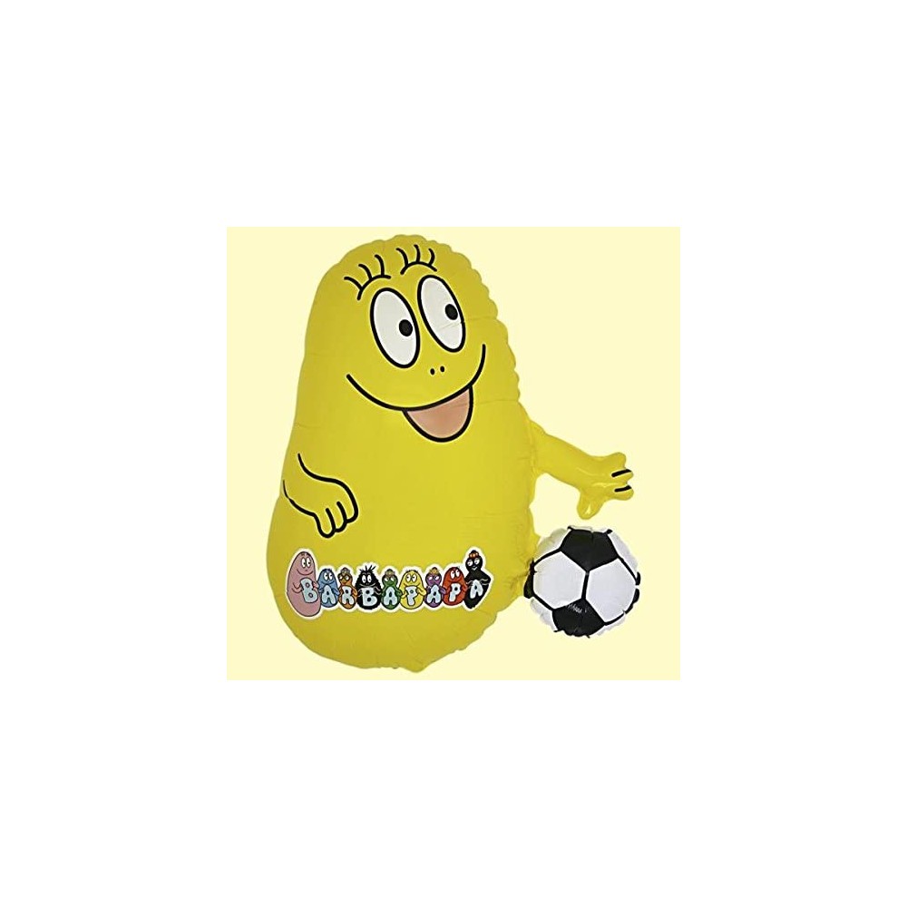 Palloncino supershape Barbapapa giallo, per feste