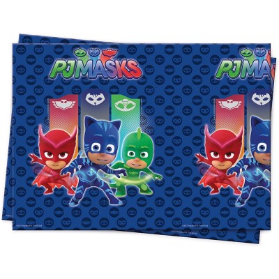 Tovaglia Pj Masks di plastica, per feste di compleanno maschietto