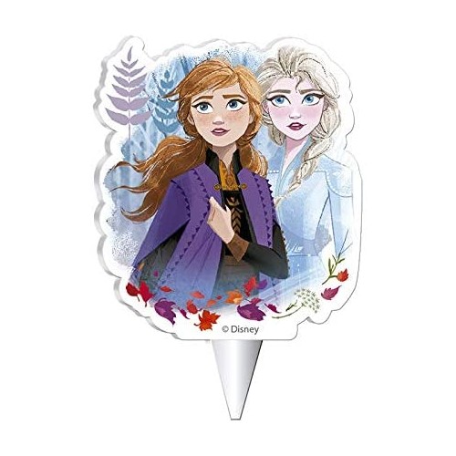 Kit Festa Frozen 2 per Festa a Tema Principesse Anna e Elsa con tovaglia  per 8 invitati