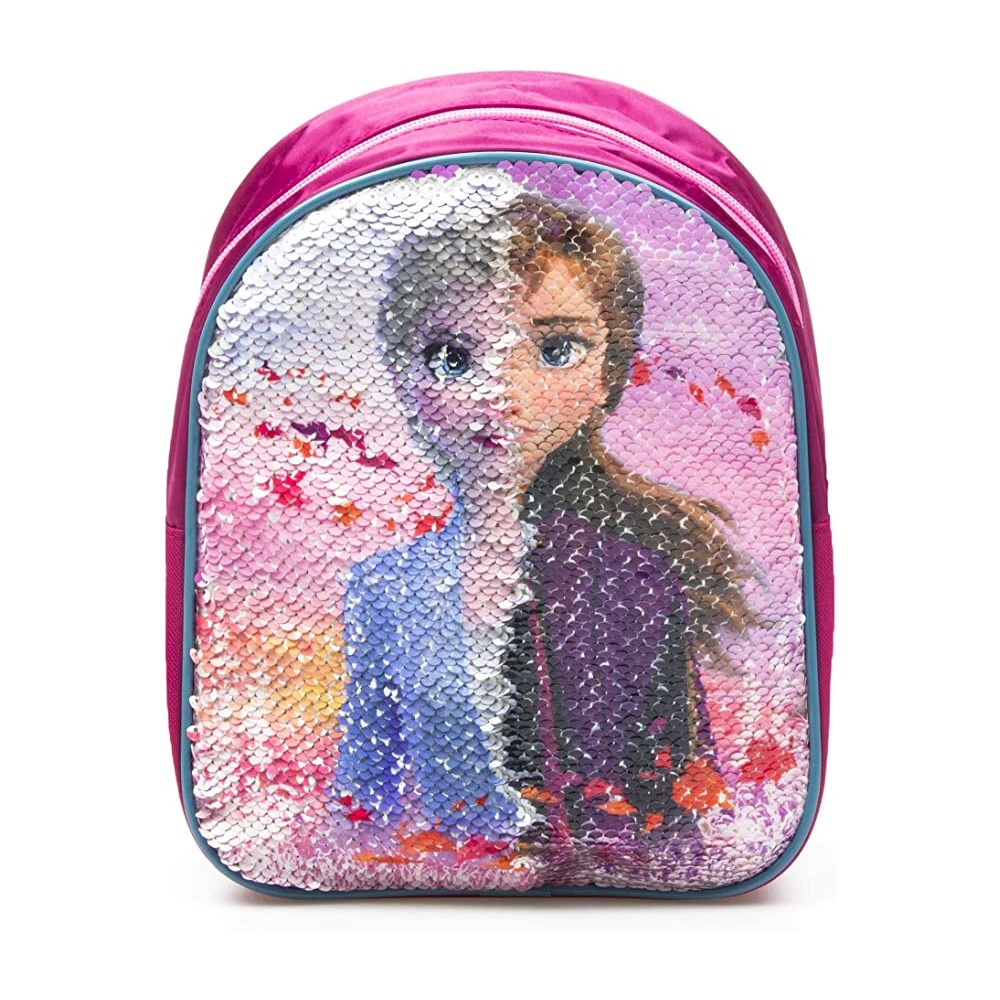 Zaino con Paillettes, reversibile Anna e Elsa di Frozen 2, Disney