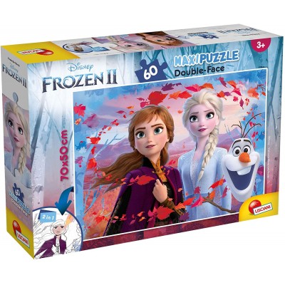 Puzzle Frozen 2 Disney, Supermaxi da 60 pezzi, idea regalo