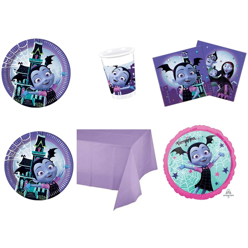 Kit compleanno Vampirina per 16 persone, addobbi tavola