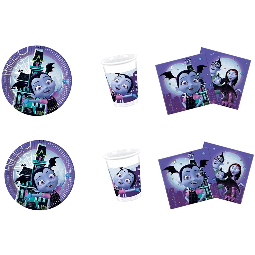 Kit festa Vampirina Disney per 32 bambini, accessori usa e getta