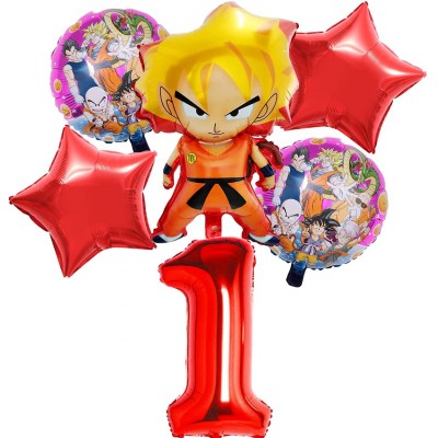 Set palloncini Dragon Ball, 5 pezzi, per allestimenti