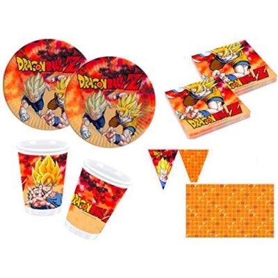 Party box Dragon Ball per 24 bambini, kit compleanno