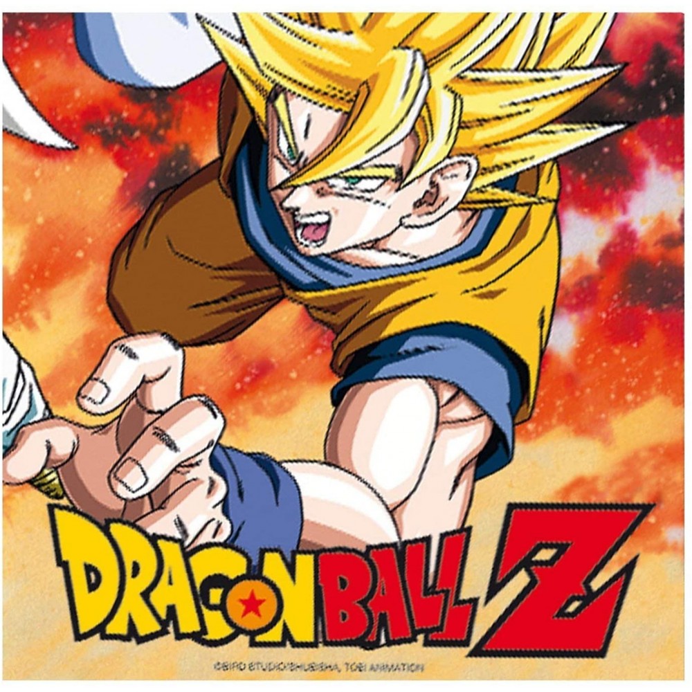 Set da 16 Tovaglioli 33 x 33 cm Dragon Ball Z, per compleanni