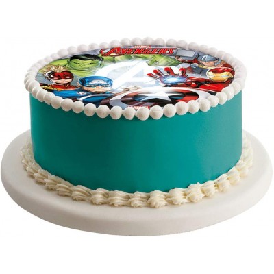 CIALDA PER TORTA AVENGERS ASSEMBLE 41041 D